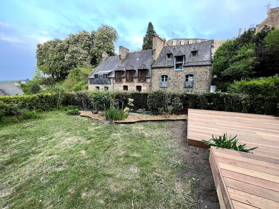 Superbe Appartement Avec Jardin Dinan Centre - Jerzual Kültér fotó