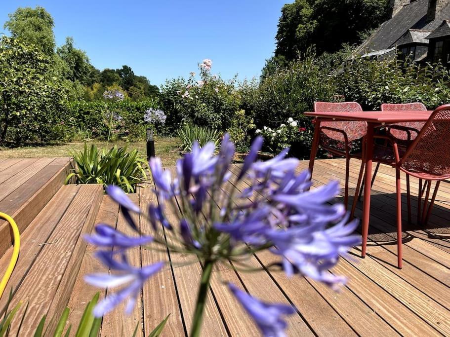 Superbe Appartement Avec Jardin Dinan Centre - Jerzual Kültér fotó