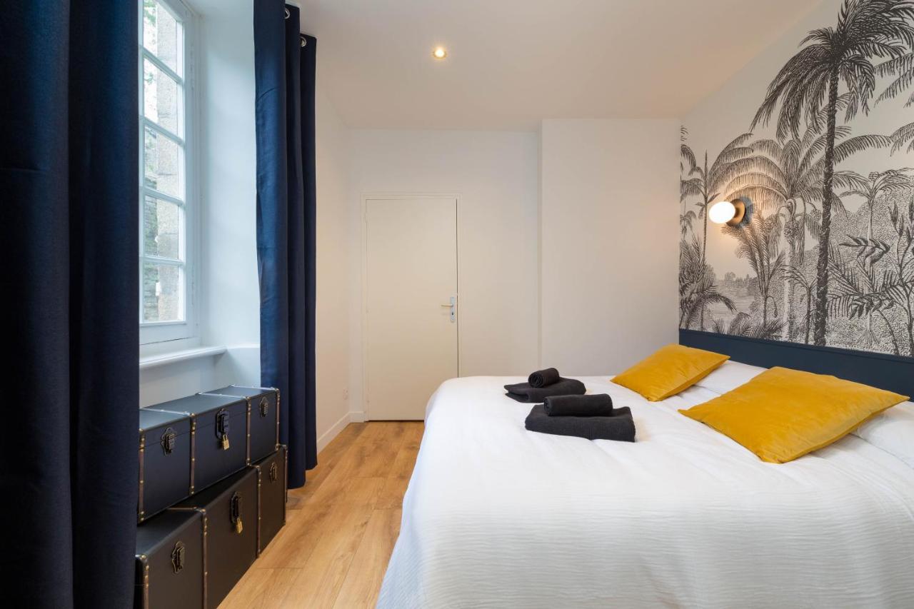Superbe Appartement Avec Jardin Dinan Centre - Jerzual Kültér fotó